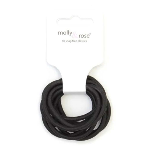 Picture of ELASTIC BANDS BLACK 4MM 10 PACK